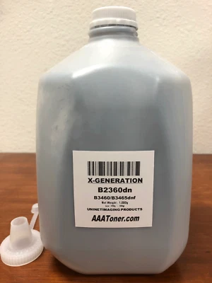 (1 kg/1.000 g) Recarga de tóner para Dell B2360d, B2360dn, B3460dn, B3465dnf (sin chip) Foto 1 de 3
