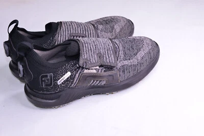 Zapatos de golf FootJoy FJ 51087 HyperFlex para hombre talla 7,5 M BOA encaje impermeables negros Foto 1 de 4