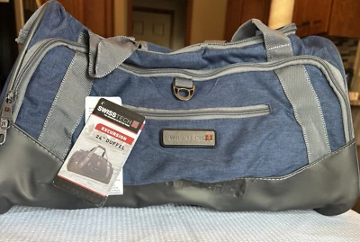 Swiss Tech 24" EXCURSION Duffle Travel Bag 12x24x13 in, removable wet pouch NWT - Image 1 of 4