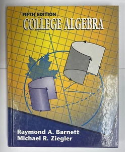 College Algebra von Michael R. Zielgler und Raymond A. Barnett (1993, Hardcover) - Bild 1 von 2