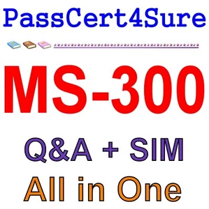Best Exam Practice Material MS-300 exam Q&A+SIM - Picture 1 of 1
