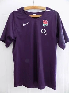 Nike England Rugby Union Original Shirt Top Jersey Mens MINT 02 Adults - Picture 1 of 6