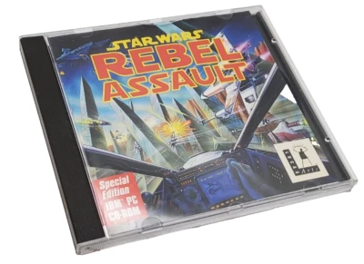 REBEL ASSAULT SPECIAL EDITION ~ Lucas Arts 1993 PC CD-Rom ~ Scarce VTG - Image 1 of 4