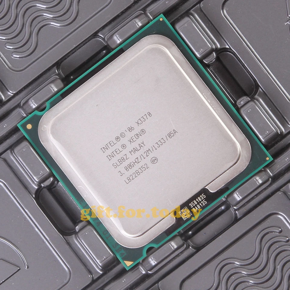 Original Intel Xeon X3370 3GHz Quad-Core (AT80569KJ080N) Processor CPU - Image 1 of 1