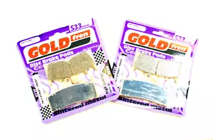 GoldFren Brake Pad Set Sintered Front S33-039 EBC Equiv FA188 2 Pr - Picture 1 of 1