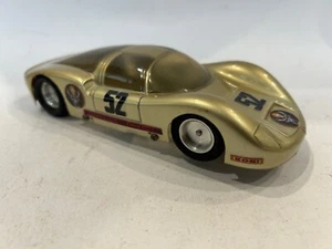 Eldon Porsche Carrera 6 (Gold) 1/24 Scale Slot Car RTR - Picture 1 of 6