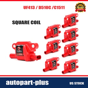 8 Ignition Coil For 2007-2013 Silverado Chevy Sierra GMC 1500 4.8/5.3L 6.0L 6.2L - Picture 1 of 14