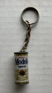 Vintage Metal Modelo Beer Can Shaped Keychain - Picture 1 of 4