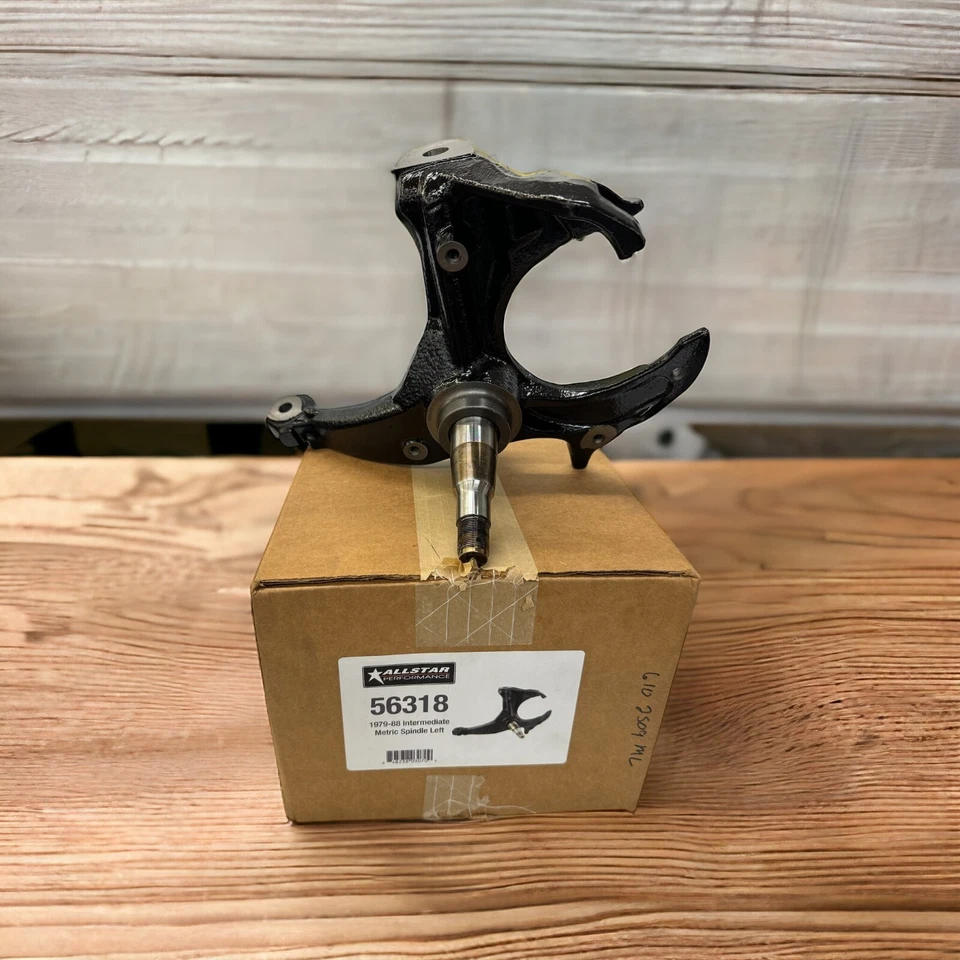 Husillo, altura de pasador de culata, lado del conductor, acero forjado, pintura negra, GM G-Body,  Foto 1 de 1