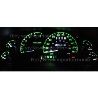 All-new Higher Quality Green Cluster LED Bulbs Kit For Ford Explorer 1995 - 2000 - Image 1 of 2