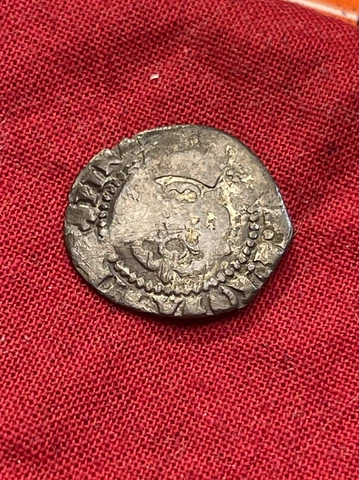 James I Silver Penny Early Hammered Coin Rose & Thistle Cover