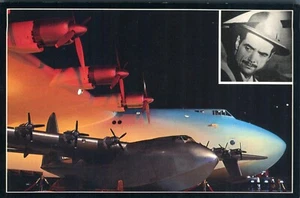 Fichtengans mit Howard Hughes Einsatz Long Beach Kalifornien Postkarte - Bild 1 von 2