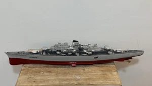 "Buque de guerra acorazado HT 3827B RC grande 28"" como está de colección" - Imagen 1 de 13