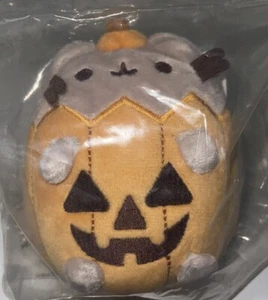 NWT! Halloween Pusheen The Cat Plush Pumpkin 4.5" Hot Topic - Picture 1 of 1
