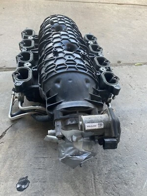 Conjunto de colector de admisión Ford Mustang GT V8 2011-2014 OEM 5,0 L Ford F150 usado Foto 1 de 4