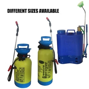 Drucksprüher 5L 8L 16L Zaun Autowäsche Gartenrucksack Unkrautvernichter Farbe - Bild 1 von 16