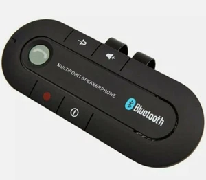 Bluetooth mains libres appelant voiture camion auto pare-soleil haut-parleur NEUF - Photo 1 sur 11