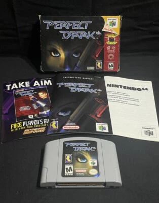 PERFECT DARK Nintendo 64 Completo PROBADO EN CAJA Y FUNCIONANDO Foto 1 de 4