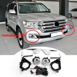 Luz antiniebla delantera halógena halógena con bombilla/cableado/interruptor para Toyota Land Cruiser 2016-2020 - Imagen 1 de 12