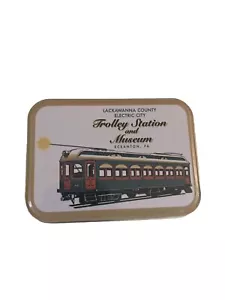 CARTAS DE JUEGO Lackawanna County Trolley en lata original SCRANTON PA - Imagen 1 de 6
