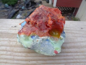 Glass Rock Slag Pretty Multi Colored 2.0 lbs XX67 Rocks Landscape Aquarium Glow - Bild 1 von 2