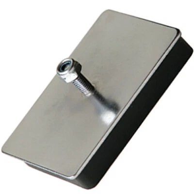 Magnetplatte Magnet-System 79 mm x 53 mm x 12 mm mit Gewinde M6 - Haftkraft 10kg - Bild 1 von 4