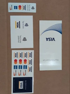 three visa logo stickers - Picture 1 of 5