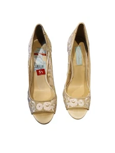 Womens blue by betsey johnson adley Heels Size 5.5 - Picture 1 of 16
