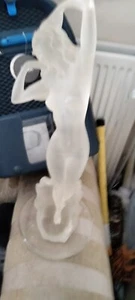 The Starlight Collection Frosted Lady Figure In Used Condition. - Picture 1 of 20