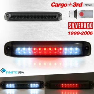 Para Silverado/Sierra 99-06 Lente Humo Transparente LED Tercera Luz de Freno Lámpara de Carga Trasera - Imagen 1 de 6