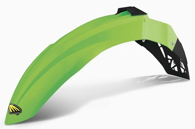 Guardabarros delantero Cycra Cycralite verde #1CYC-1472-72 para Kawasaki KX250F/KX450F Foto 1 de 1