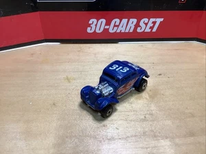 Matchbox ‘33 Willys Street Rod 313 White Heat Blue Vintage Collectible Toy Car - Picture 1 of 6