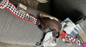 Smith Optics I/OS Ski-/Snowboardbrille schwarz/rot Zündspiegel + Sensor NEU - Bild 1 von 9