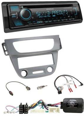 Kenwood Bluetooth USB CD Lenkrad DAB Autoradio für Renault Megane 3 2012-2014 gr - Bild 1 von 4