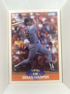 🔥 1989 Score [] Brian Harper #408 🔥 - Picture 1 of 1