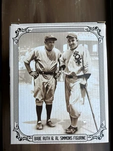 Babe Ruth Al Simmons Figurines Limited Edition Chicago White Sox Giveaway New - Picture 1 of 4