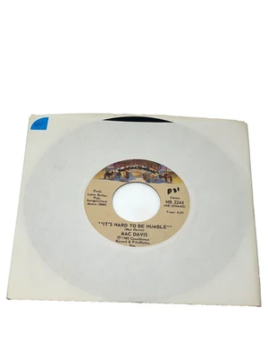 Mac Davis 'Es difícil ser humilde' y 'El mejor regalo de todos, 1980 45 RPM (441) Foto 1 de 3