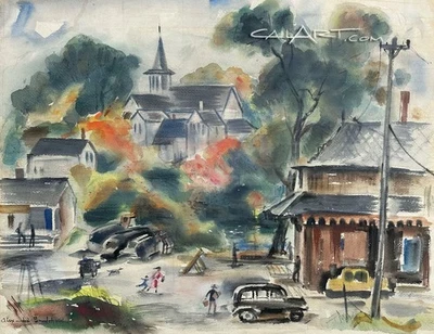 DEPÓSITO DE TRENES GREENWOOD AÑOS 40 en Wakefield, MA por Alexandra Bradshaw Hoag! Foto 1 de 4