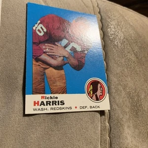 3 1969 Topps Football Washington NFL Really Nice Taylor Rock Harris - Picture 1 of 6