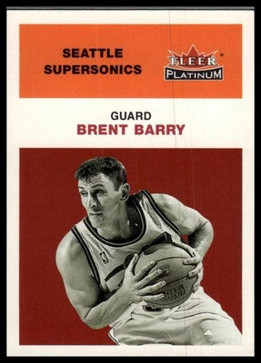 2001-02 Fleer Platinum #195 Brent Barry - Image 1 of 2