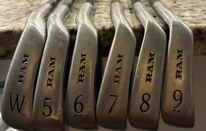 RAM FX Oversize 6 Piece Irons Wedge, 5, 6, 7, 8, 9 Good Condition Right Handed - Picture 1 of 5