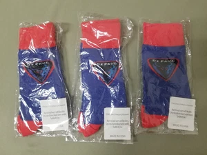 New DePaul University Blue Demons 3 Pair Crew Socks. - Picture 1 of 3