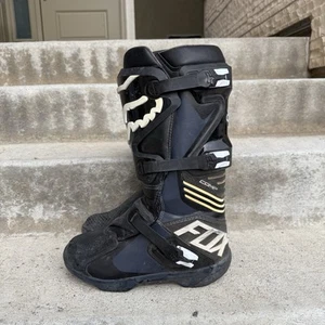FOX Comp Motocross Boots Size 10 Men’s Preowned - Picture 1 of 17
