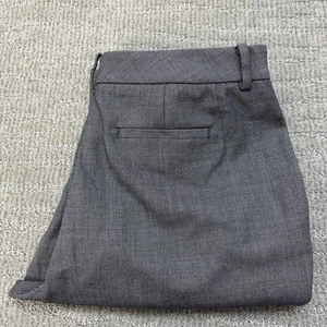 Brooks Brothers Pantaloni Donna 12 Grigio Explorer Lana Svasati Vestito Pantaloni - Foto 1 di 12