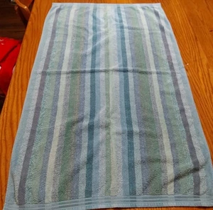 Alexander Julian Home Colours Beach Pool Bath Towel Terry Cotton 27.5x45 2pc - Picture 1 of 4