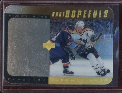 1996/97 Upper Deck Gold Hart Hopefuls Jaromir Jagr #HH18 /100 - Image 1 of 2