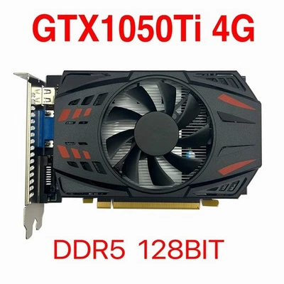 Suitable for GTX1050Ti 4G HD graphics card DDR5 desktop computer - Image 1 of 4
