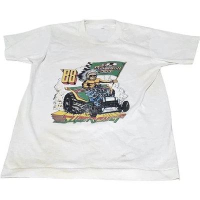 Camiseta vintage años 80 niños Indy Super Pull 1988 Super Chief Nationwise autopartes Foto 1 de 4