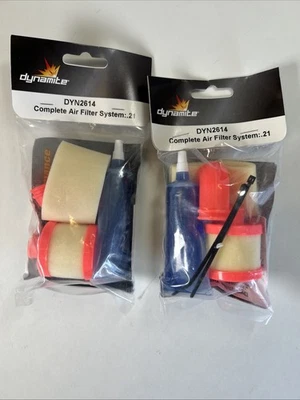 Brand New Dynamite Complete Turbo Flow Air Filter System: .21 [DYN2614] - Image 1 of 4