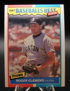 1987 Fleer Baseball's Best #10 Roger Clemens NM - Bild 1 von 2